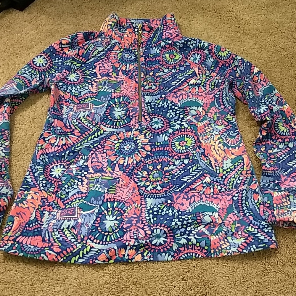 Lilly Pulitzer Skipper Popover, No Problem Llama